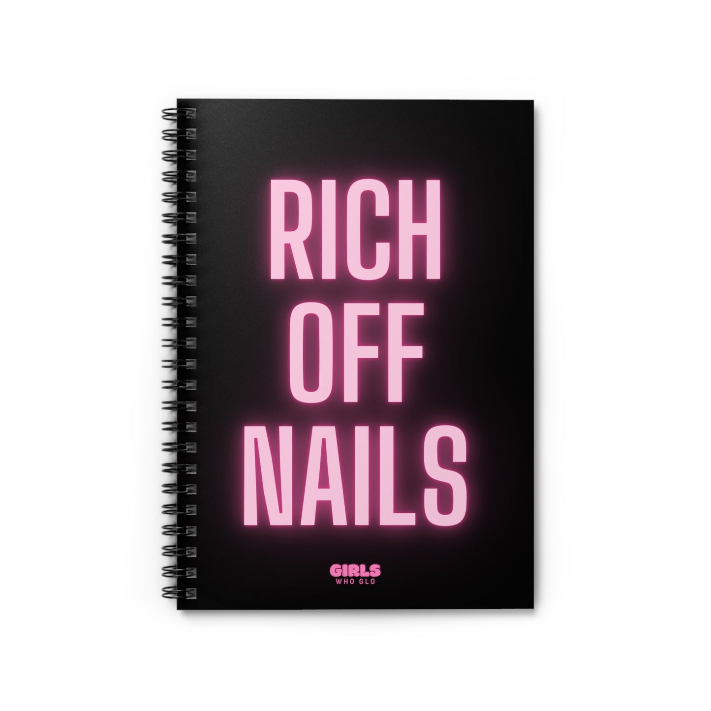 Rich Off Nails -Inspirational Quote Journal for Nail Techs
