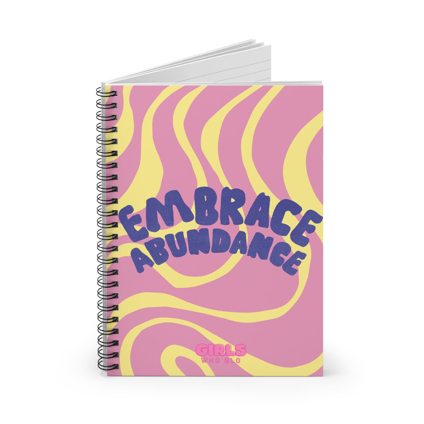 Embrace Abundance - Inspirational Quote Notebook