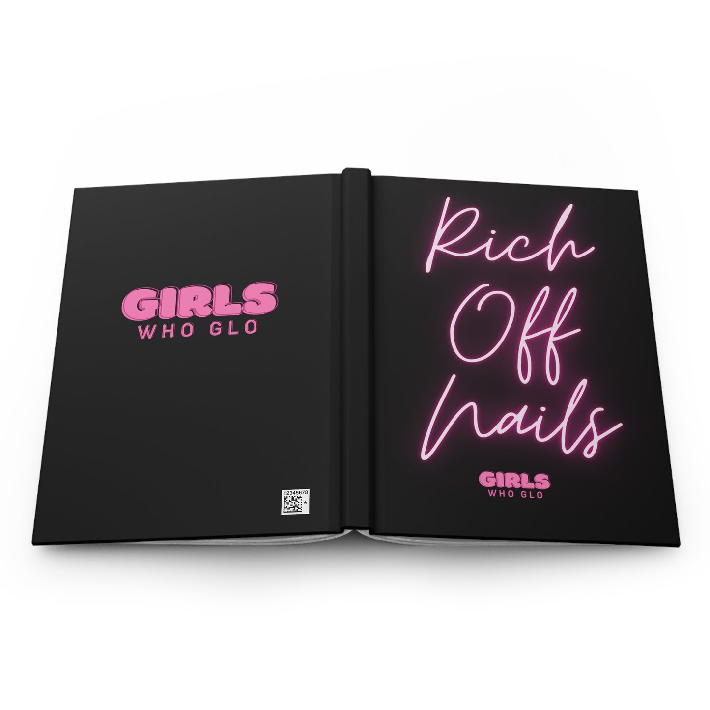 Rich Off Nails- Hardcover Matte Notebook