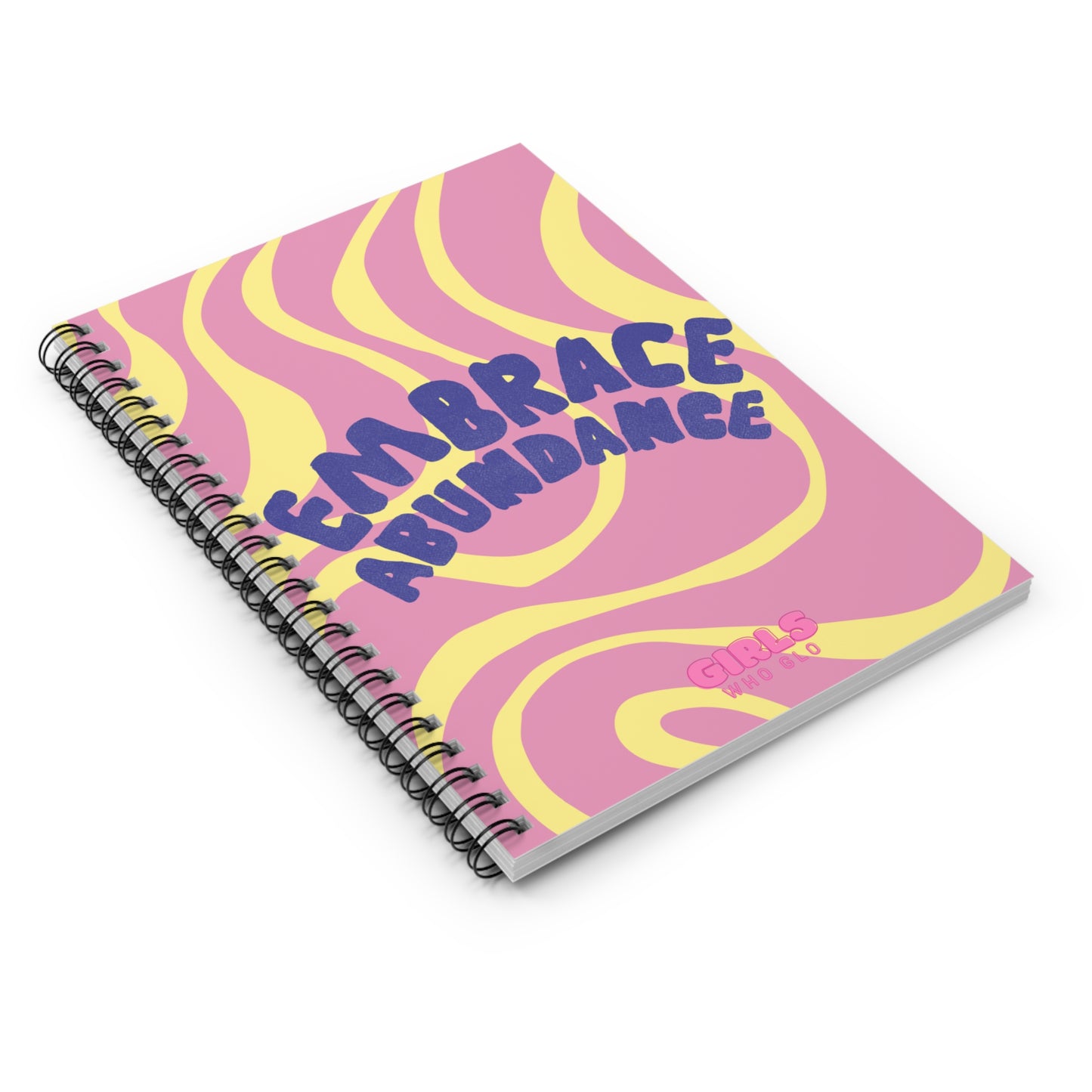 Embrace Abundance - Inspirational Quote Notebook