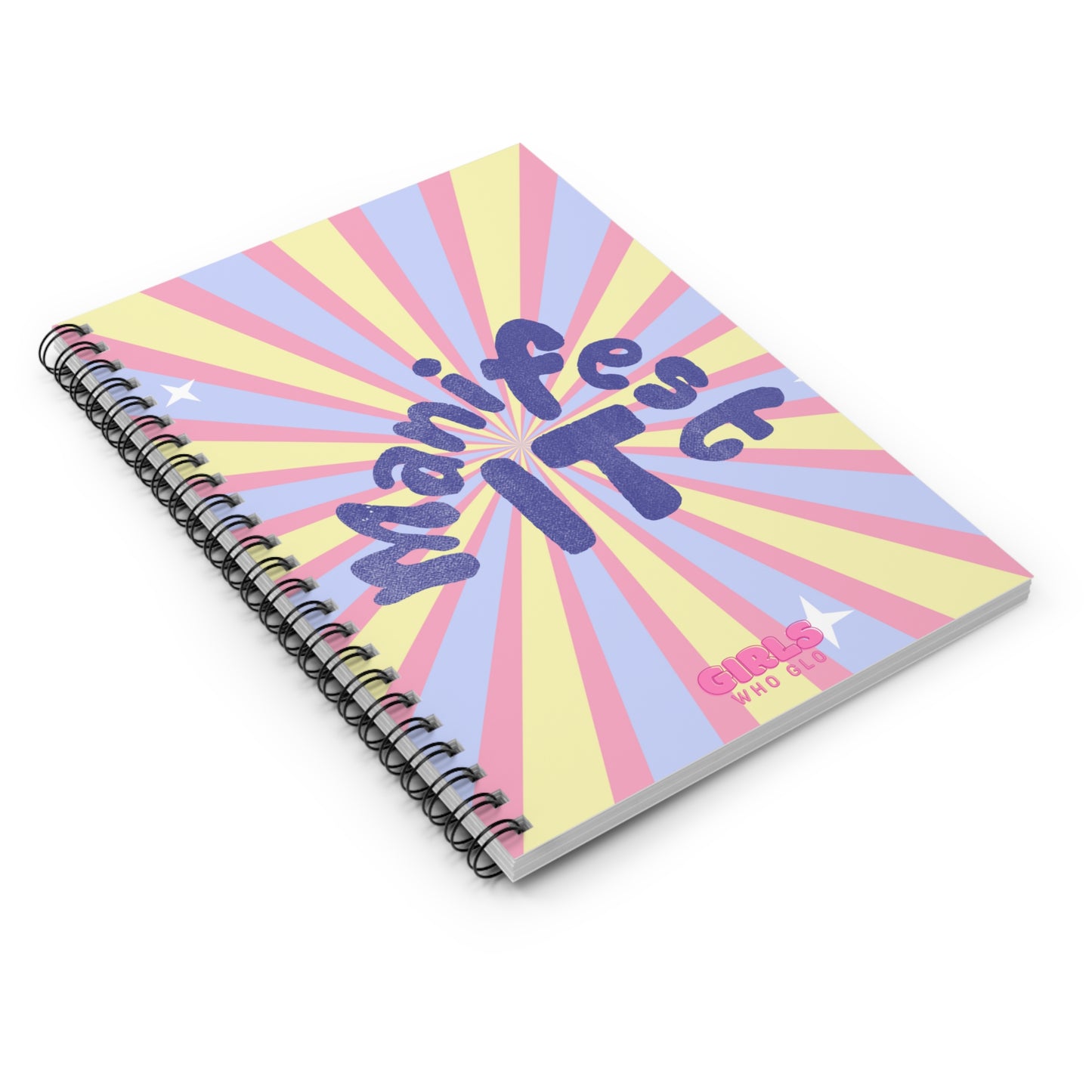 Manifest It - Inspirational Spiral Notebook