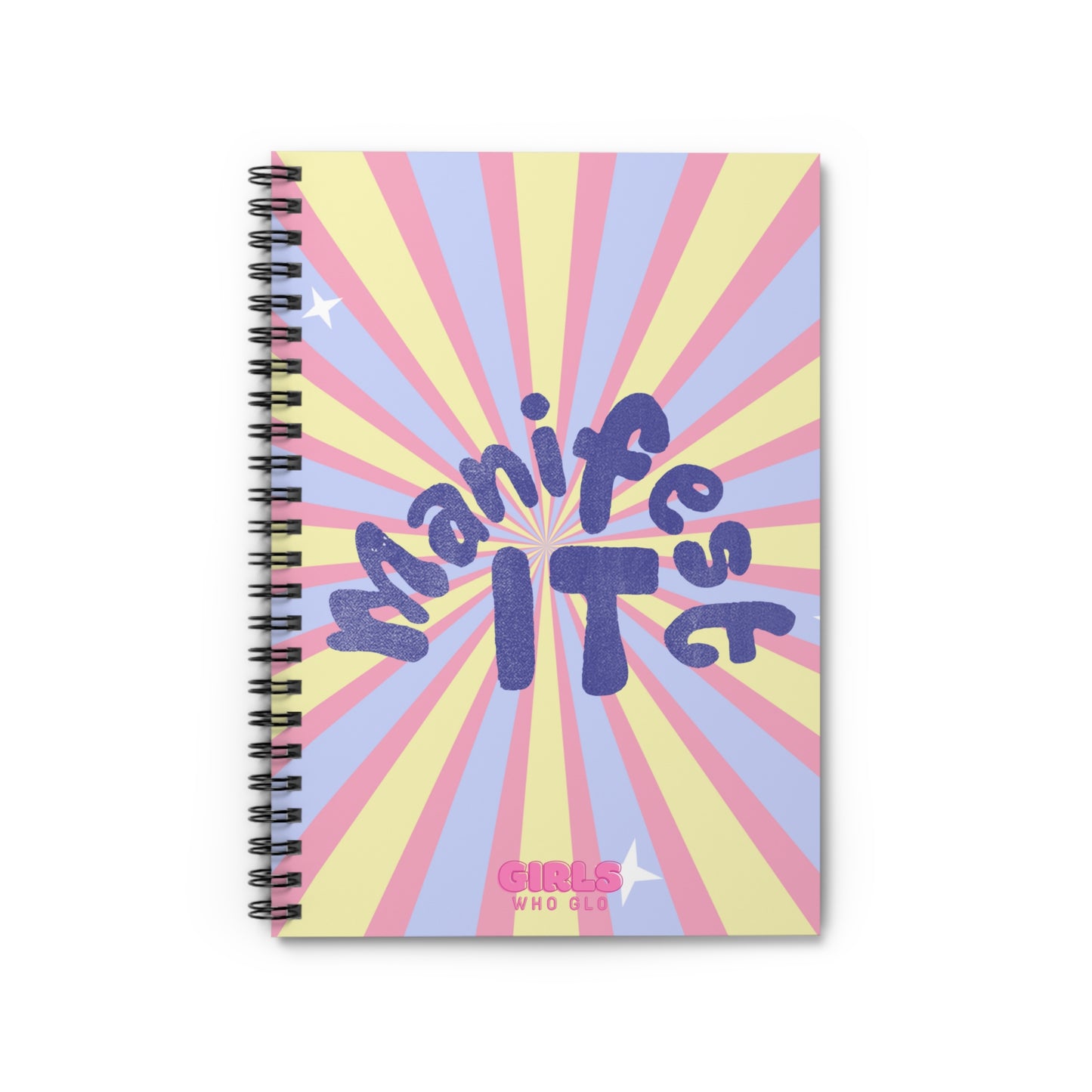 Manifest It - Inspirational Spiral Notebook