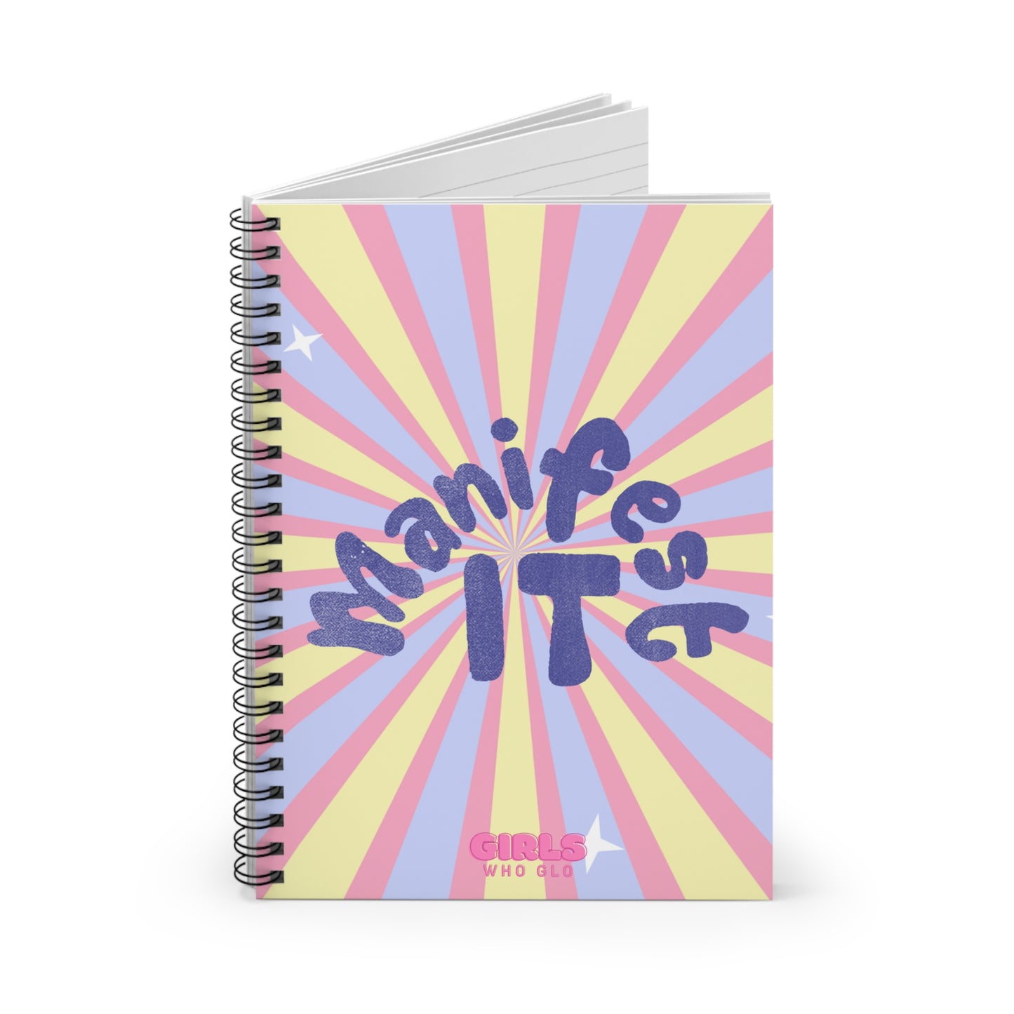 Manifest It - Inspirational Spiral Notebook