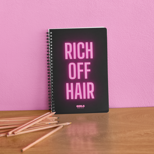 Rich Off Hair  -Inspirational Quote Journal for Hair Stylists